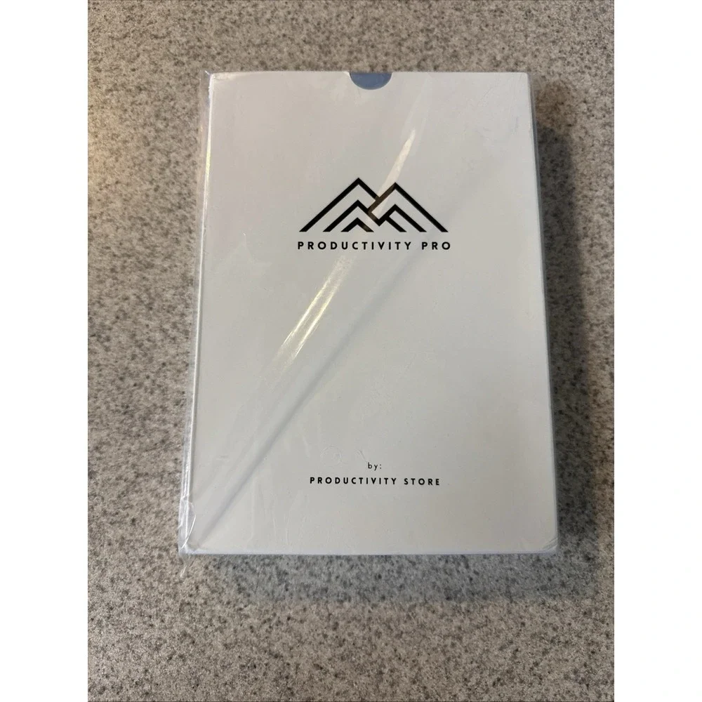Daily Planner By Productivity Store A5 5x8 Blue New